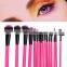 Professional Makeup Brushes Kit Cosmetic Make Up Brushes Set + Pouch Bag Case styling tools face eyes care 16Pcs/set