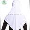 Super white plain viscose girl hijab