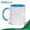 Sunmeta ceramic 11oz sublimation coated heat press sublimation mug(SKB-06)