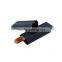 Boshiho travel carbon fiber clip leather cigar case