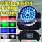 hot selling led zoom wash moving head 36*10W 4in1 RGBW