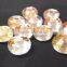 Chinese Doublets Golden Rutile Quartz Fancy Stylist Rondelle Big Hole Beads