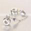 Sample Design Silver Safety Chain Charms Blue Diamond Charms For Bracelet Making