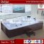 classical pool bathtub with jets air bubble pump , commercial enameled bathtubs, 4 person hot tub