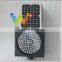 12 inch road safety solar panel traffic warning signal with LED lens solar traffic light