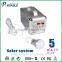 5W or 10W solar panel optional solar home lighting systems for camping