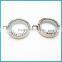 25mm Or 30mm Round Shape Stainless Steel Glass Window Floating Locket
