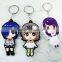 Custom Environmental protection 3d soft pvc keychain / Soft Rubber Keychains / Silicone Keyring