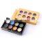 Chinese Factories Wholesale Custom Hit 8 Color Cosmetic Box, Portable Eye Shadow Box