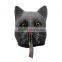 2016 Hot sales latex Cute face Party black cat mask
