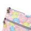 2015 new printed small cotton canvas zipper bag