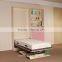 modern style space saving vertical type folding murphy bed mechanism with two book desk hardware