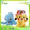 Wholesale Pokemon cartoon toys plush doll pikachu plush toys for child