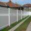 cheap PVC (vinyl) cross rail fence, pvc fence ranch style/pvc recinzione, blanco cerca de vinilo