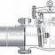 OEM cast iron flanged check valve,precision casting