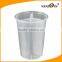 1000ml 30oz Disposable PP Plastic Three Part Cups for Iced Coffee Bubble Boba Tea Smoothie