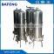 Stainless steel side entry bag filter