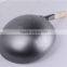 Kitchen Tool Single Handle Wooden Handle Coating Carbon Steel Wok