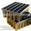 deep root seed starting trays, deep cells forestry seedling trays, stock MOQ 1000pcs