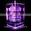 3d laser carousel antique new baby gift crystal