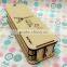 wooden The Eiffel Tower pattern lovely pencil writing case
