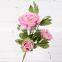102cm artificial peony flowers,single flowers peony for home and office decoration