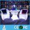 Hot Selling Nightclub LED Bar Table Furniture LED table with chair