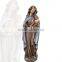 2015 new design garden decor bronze statue of virgin mary