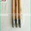 Lacquering wooden handle with metal thread for rakes or other gardening tools