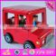 2016 new design funny wooden ambulance toys for kids W04A309
