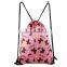 Day Backpack Use string microfiber bag with drawstring