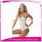 New arrival skin color transparent high waist butt lift shapers corset with zipper by the side
