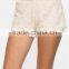 Summer Custom Nice Design Women Lace Shorts OEM Service