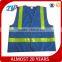 2017 blue hi vis safety vests EN20471