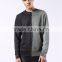 2017 MGOO Hot Sale Color Patchwork Sweatshirt Customized Long Sleeve Fashion Street Style Men Sweatshirt