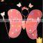 new products girls fairy wings butterfly shape cheap wings 3pc a set party supplies