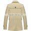 Mens 100% Cotton Single Breasted Casual Jacket With Epaulet