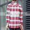 Used flannel shirts long sleeve wholesale OEM china