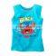 Fashion Design Custom Embroidery Wholesale Cheap 100 Cotton Kids Tank Top