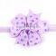 Baby Girl Dot Bows Headband Toddlers Hair Band Accessories