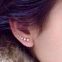 Fashion Jewelry Rhinetone crawler earring