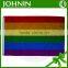 Fast Delivery cheap Custom polyester printed rainbow flag