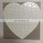 Heart shape jigsaw puzzle for sublimation