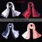 high quality silk women colorful shawl scarf