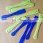 promotional plastic fan handle pivoted screw to connect with fan