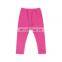 2020 hot sale newest elastic solid hot pink leggings fashion girls long pants leggings for children