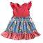 High quality latest kids frock designs girl birthday party children fancy dress