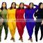 Fall Autumn Winter Women Jumpsuits Elastic Turtlerneck Full Sleeve Sexy Rompers Night Club Party Outfits One Piece Casual