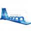 commercial grade popular blue crash giant inflatable water slide