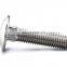 304 316 stainless steel rod threading all thread rods end  m14 double end stud bolts nuts washer